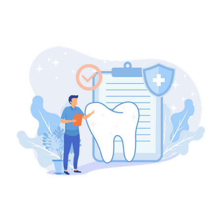 Dental insurance  일러스트레이션