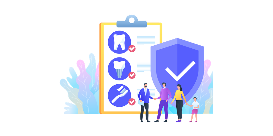 Dental Insurance  일러스트레이션