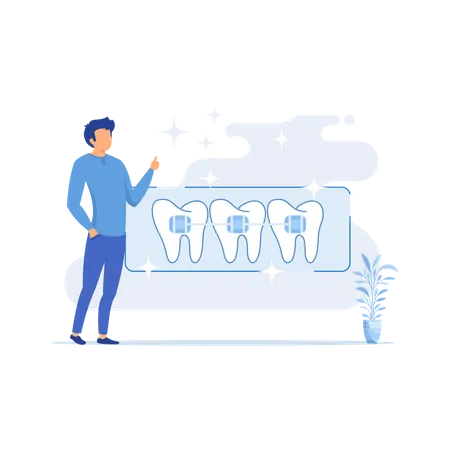 Dental procedure  Illustration