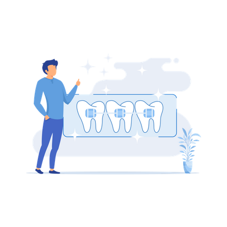 Dental procedure  Illustration