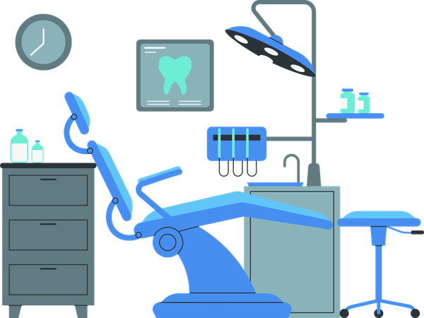 Dental room  Illustration