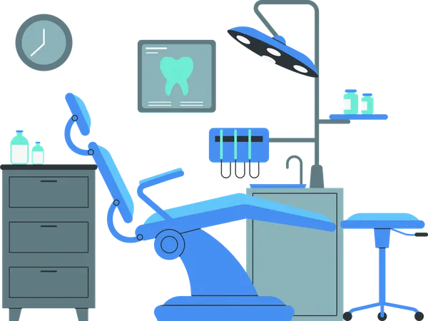 Dental room  Illustration