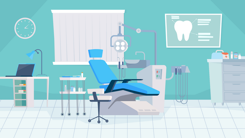 Dentist Chair  Illustration