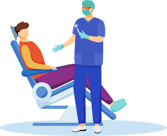 Dentist  Illustration