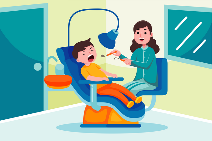 Dentista  Ilustración