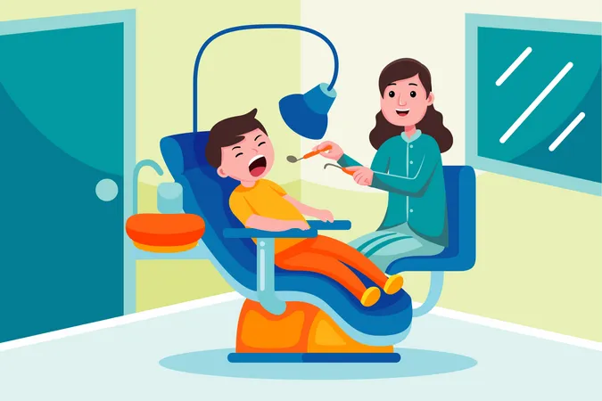 Dentiste  Illustration