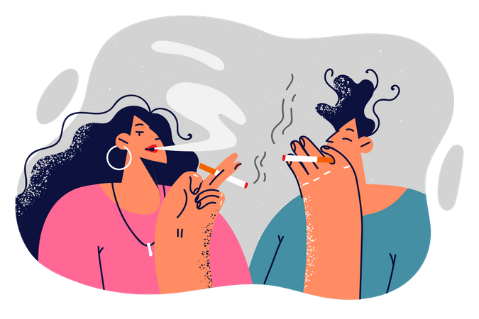 Dépendance au tabac  Illustration