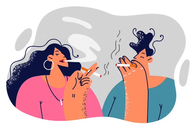 Dépendance au tabac  Illustration