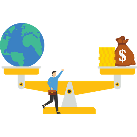 Depicts difference between value of country imports and exports for given period  Illustration