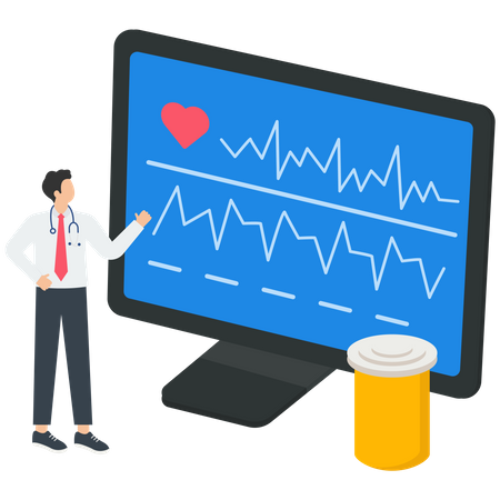 Dépistage et diagnostic des maladies cardiaques  Illustration