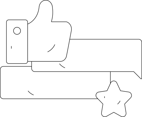 Depoimento do cliente  Ilustração