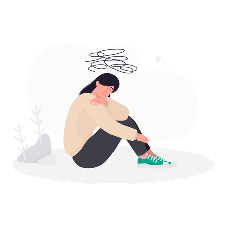 Depression  Illustration