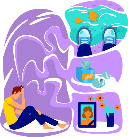 Depression  Illustration