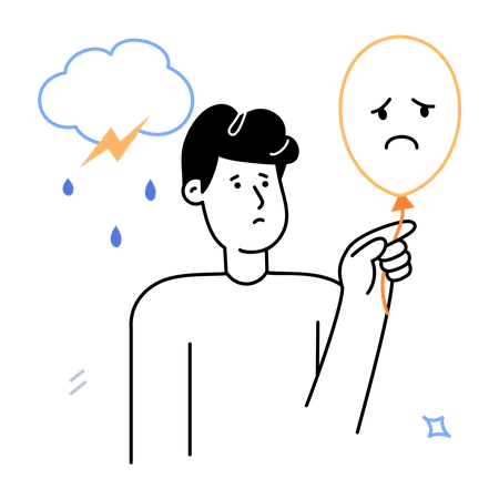 Depression  Illustration
