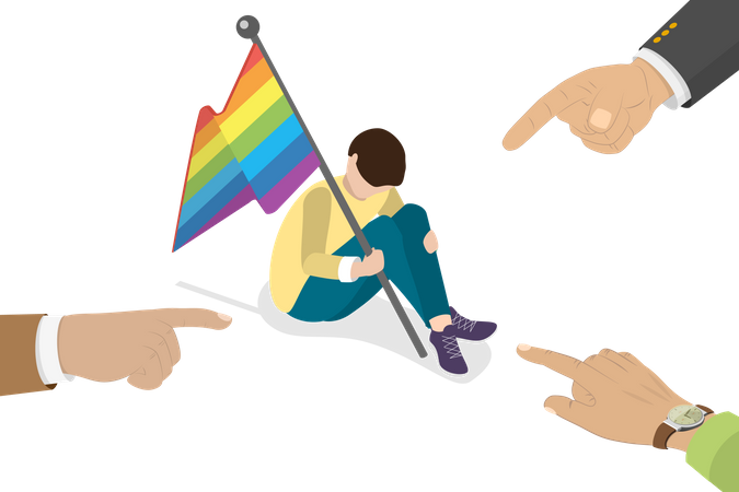 Derechos lgbtq  Ilustración