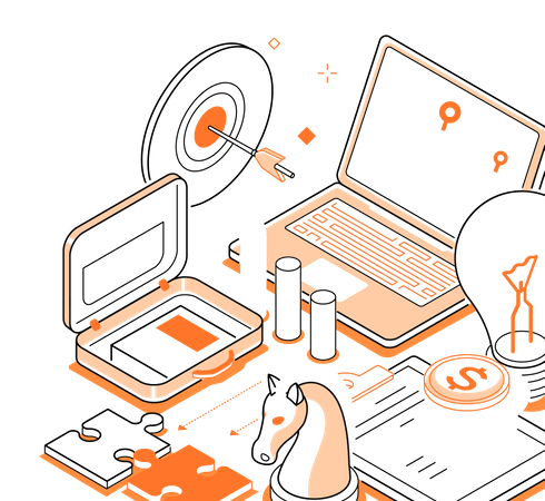 Des solutions d'affaires  Illustration