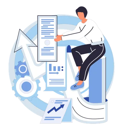 Des stratégies de flux de travail efficaces contribuent au développement commercial réussi  Illustration