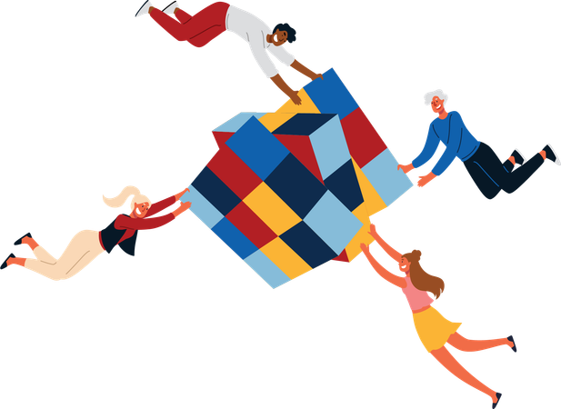 Desafio Empresarial  Ilustração