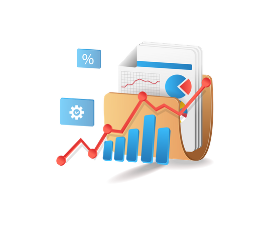 Desarrollo de datos empresariales  Ilustración