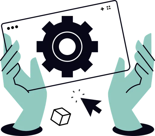 Desarrollo de pagina web  Ilustración