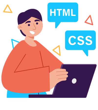 Desarrollo front-end  Ilustración