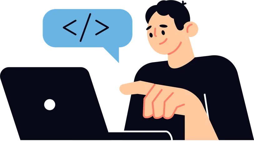 Desarrollo web  Ilustración
