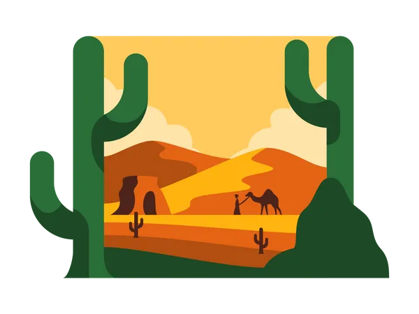 Desert Illustration