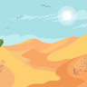 free desert illustrations