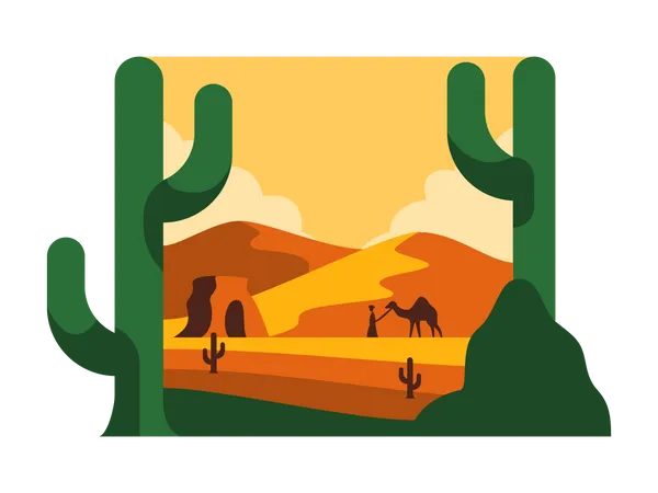 Desert  Illustration