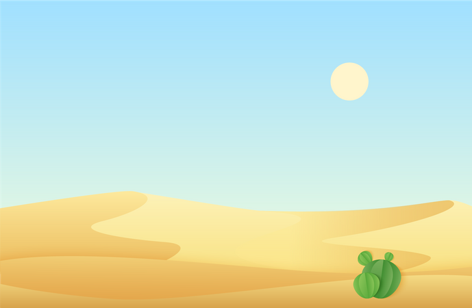 Desert  Illustration