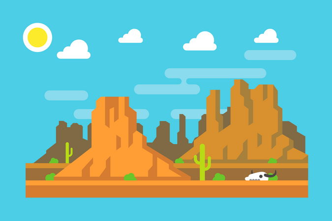 Desert  Illustration