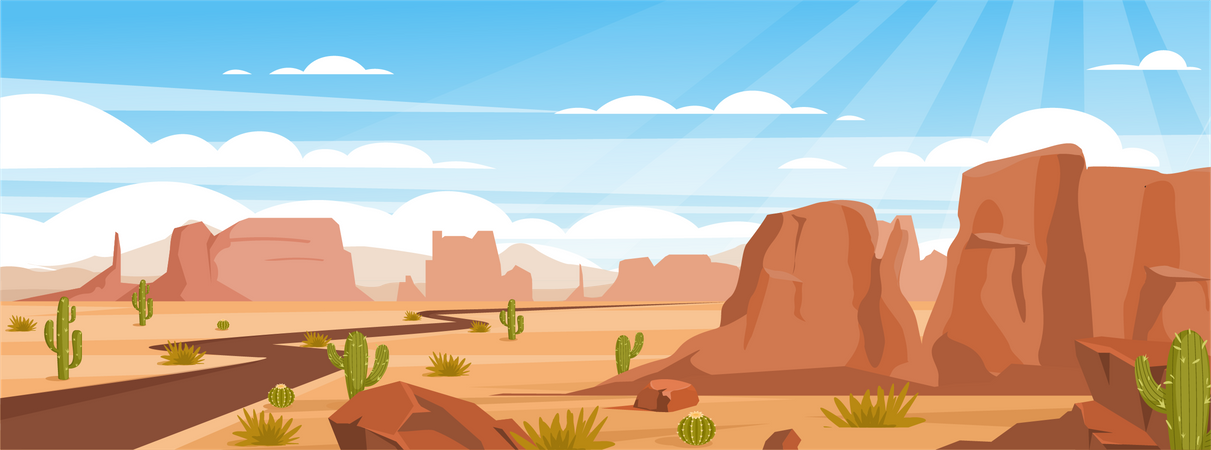 Desierto  Ilustración