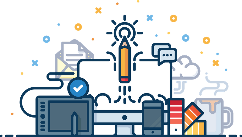 Design-Startup  Illustration