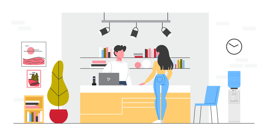Design Studio Rezeption Illustration