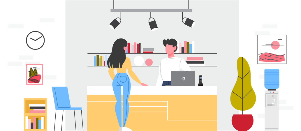 Design Studio Rezeption  Illustration