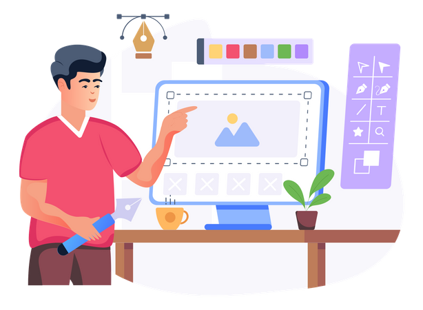 Design Studio  イラスト