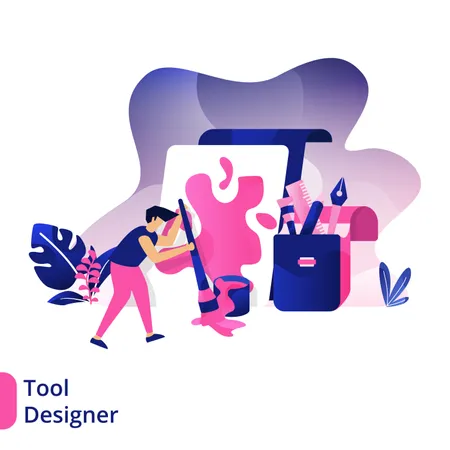 Designer Tool  Illustration