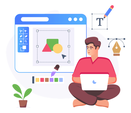 Designing Tool  イラスト