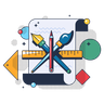 illustrations for graphic tool