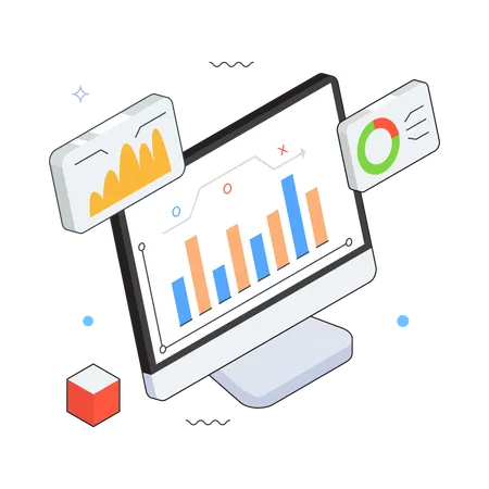 Desktop Analytics  Illustration