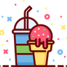 illustration for dessert