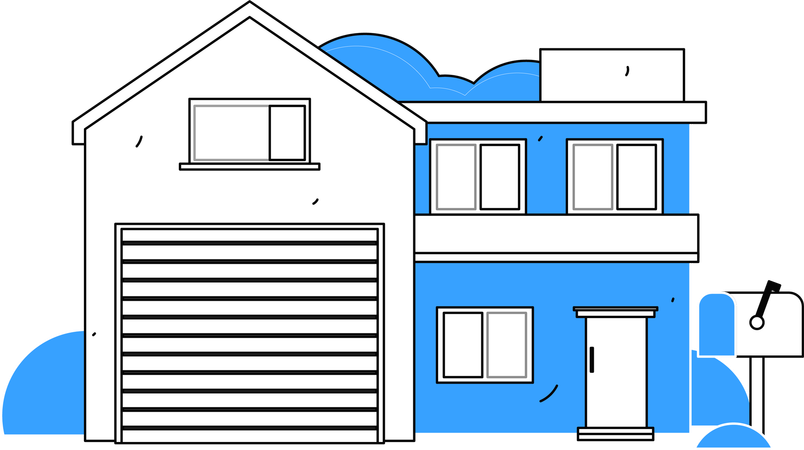 Detached house  Illustration