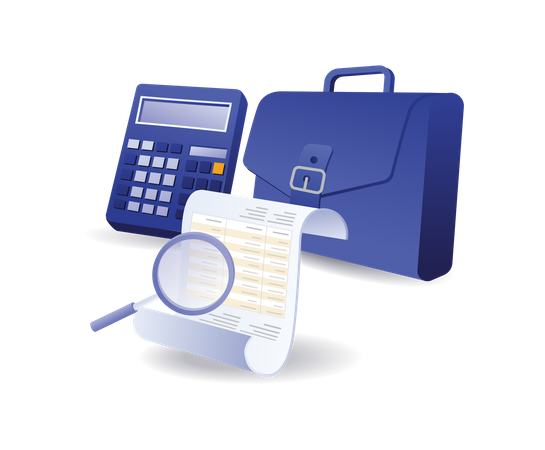 Details of business income calculations  Illustration
