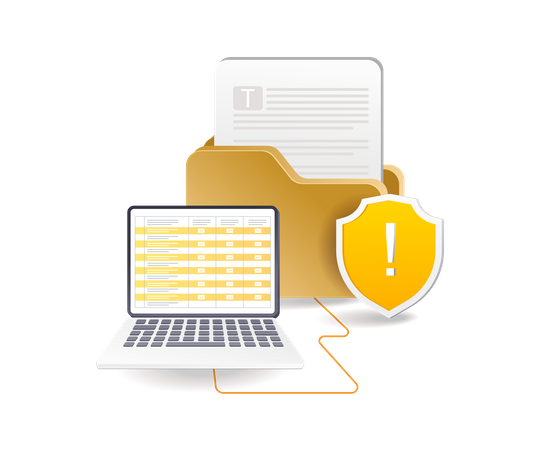 Details of the folder data security analysis checklist  Illustration