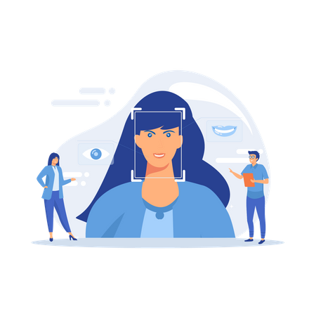 Detecção de emoções  Ilustração