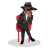 illustration detective