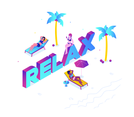 Relaxation  Illustration