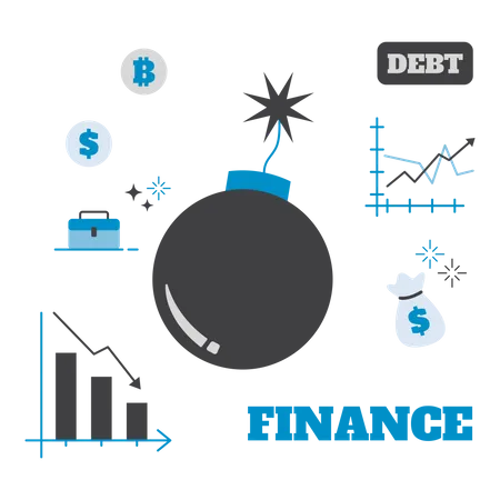 Dette financière  Illustration