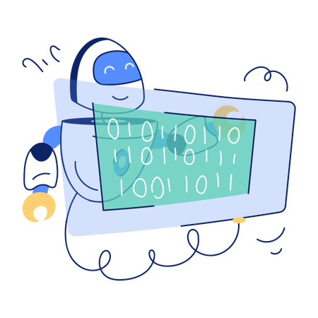 Developer Bot  Illustration