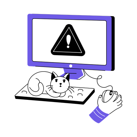 Developer faces System Error  Illustration